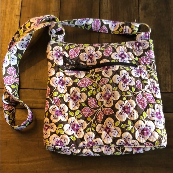 Vera Bradley - Hipster Purse - Plum Petals - Picture 6 of 9